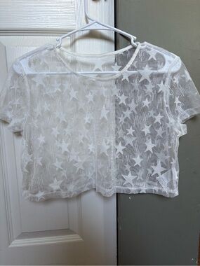 Sheer Star Top